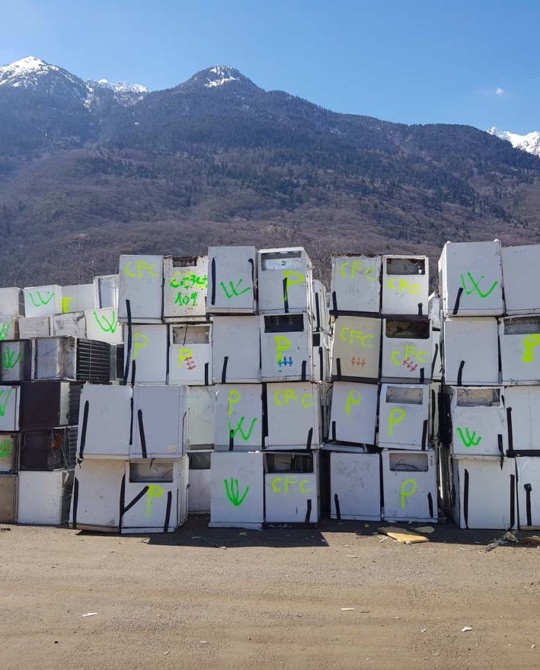Recyclage des réfrigérateurs