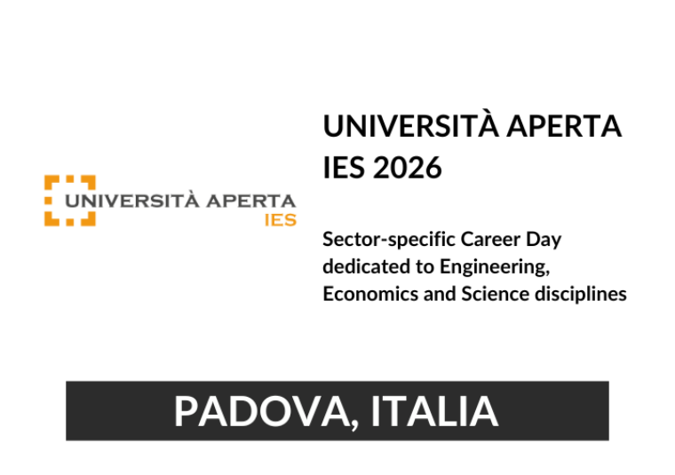 UNIVERSITÀ APERTA IES 2026 PADOUE